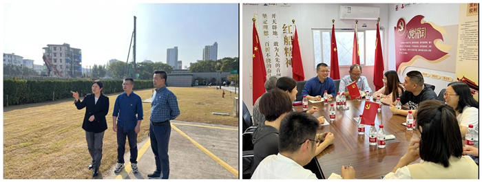 项目部与社区开展党建联建，共同探讨一期  、二期的改进提升.jpg